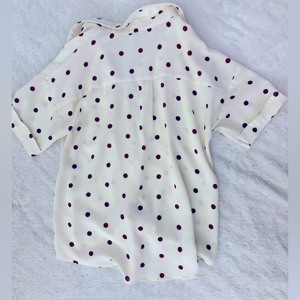 NWOT- ROOLEE Finsen Polka Dot Top - Picture 3 of 10
